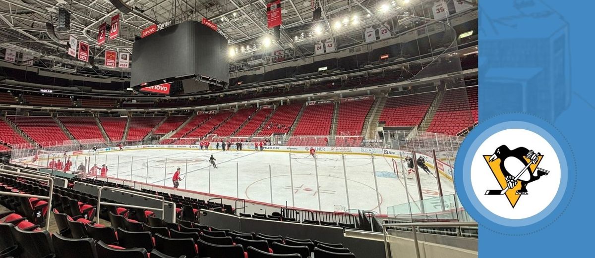 Game day in Raleigh taken in Raleigh, N.C. (Penguins)
